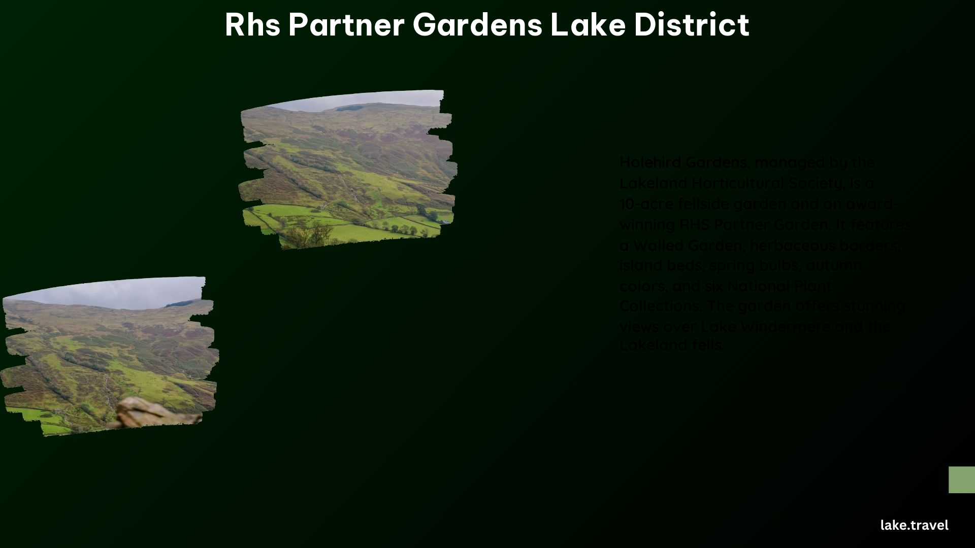 Rhs Partner Gardens Lake District