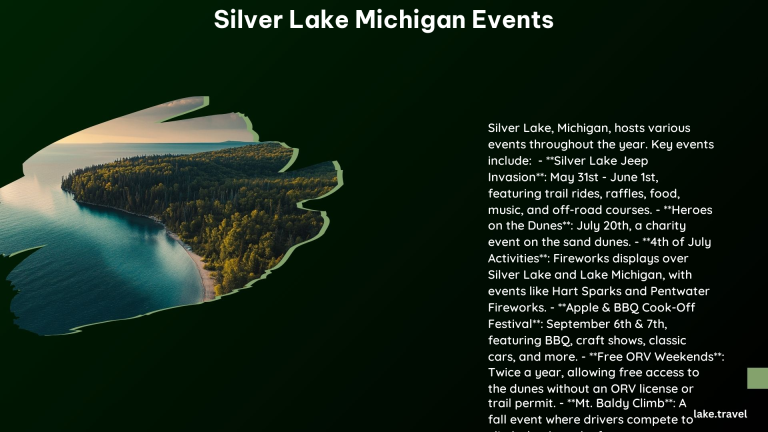 Silver Lake Michigan Events