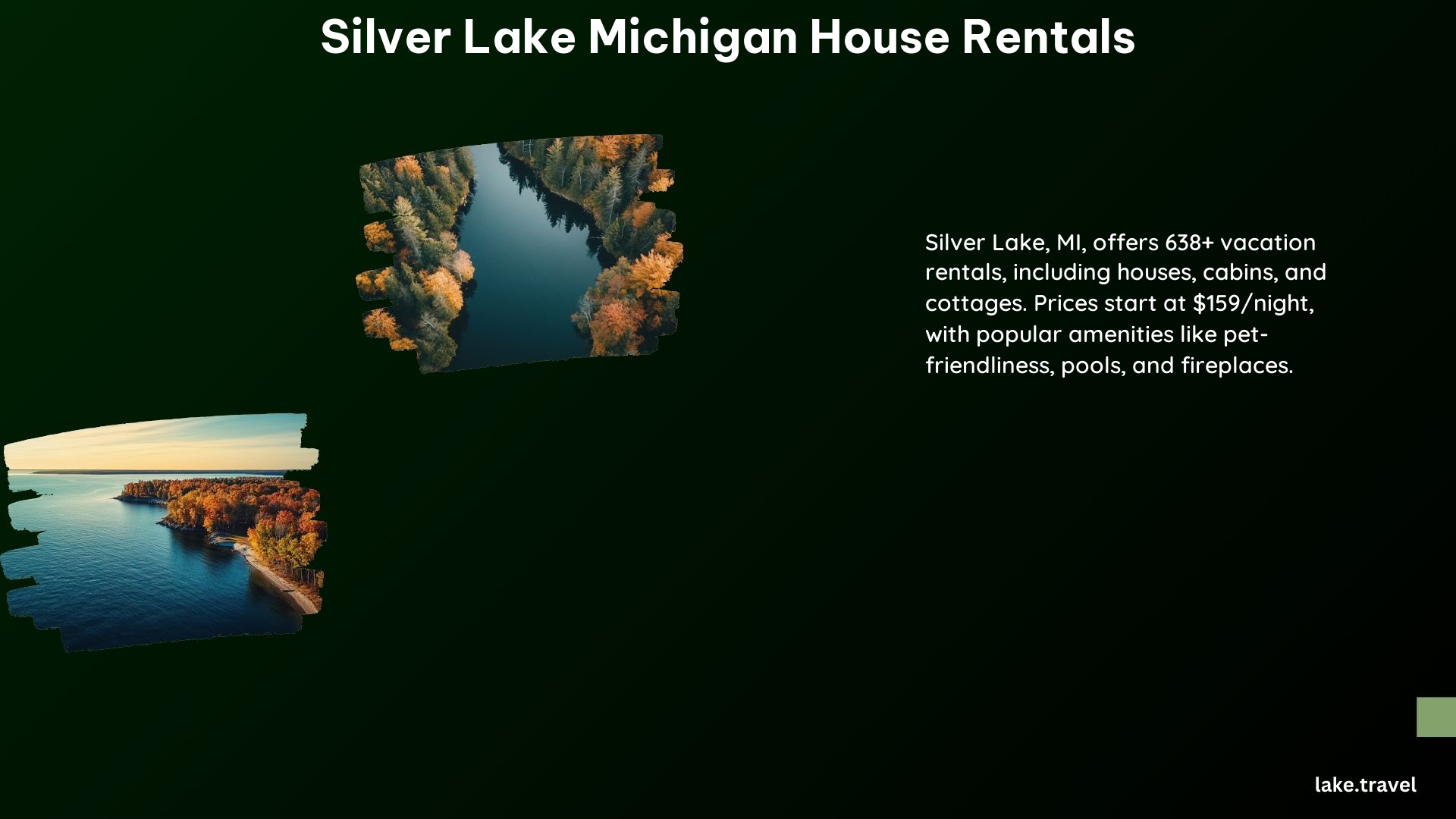 Silver Lake Michigan House Rentals