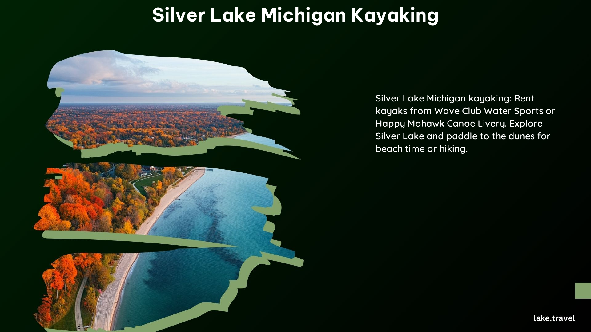 Silver Lake Michigan Kayaking