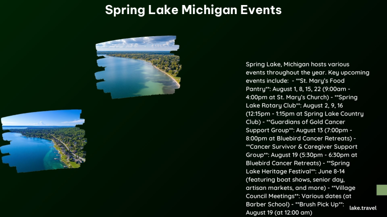 Spring Lake Michigan Events