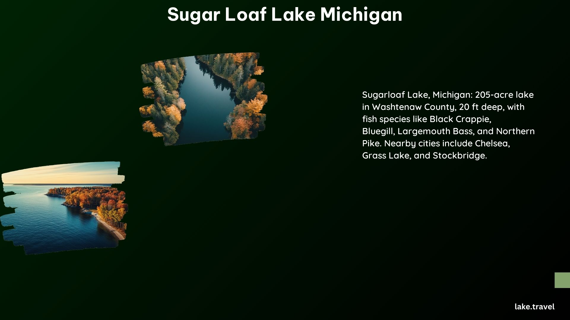 Sugar Loaf Lake Michigan