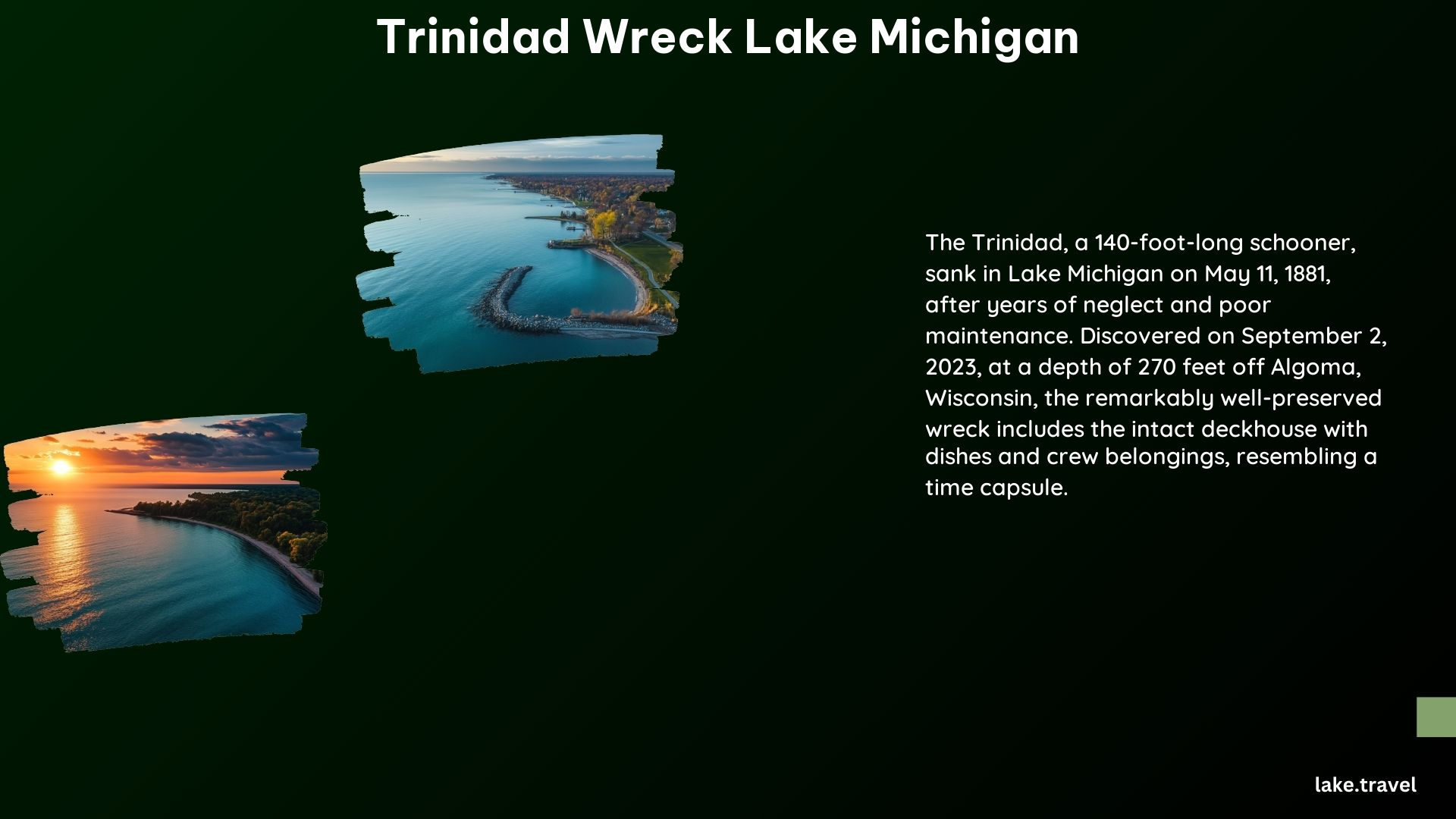 Trinidad Wreck Lake Michigan