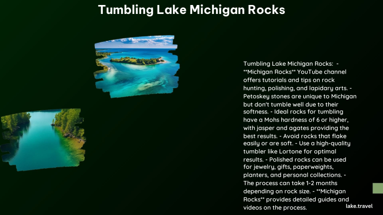 Tumbling Lake Michigan Rocks