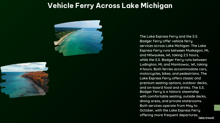 Vehicle Ferry Across Lake Michigan