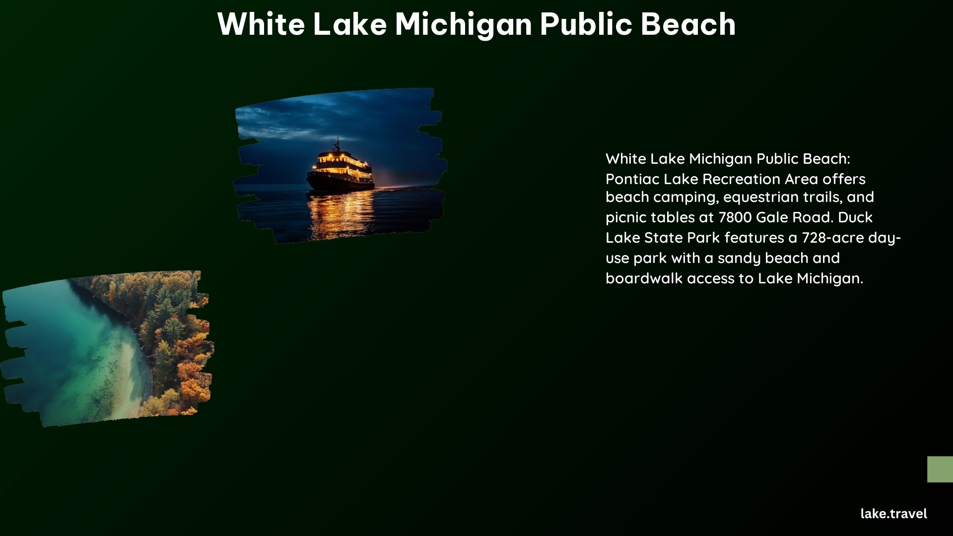 White Lake Michigan Public Beach