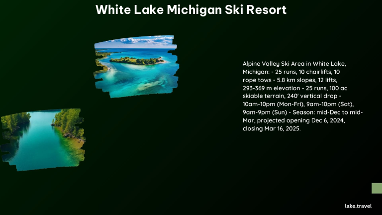 White Lake Michigan Ski Resort