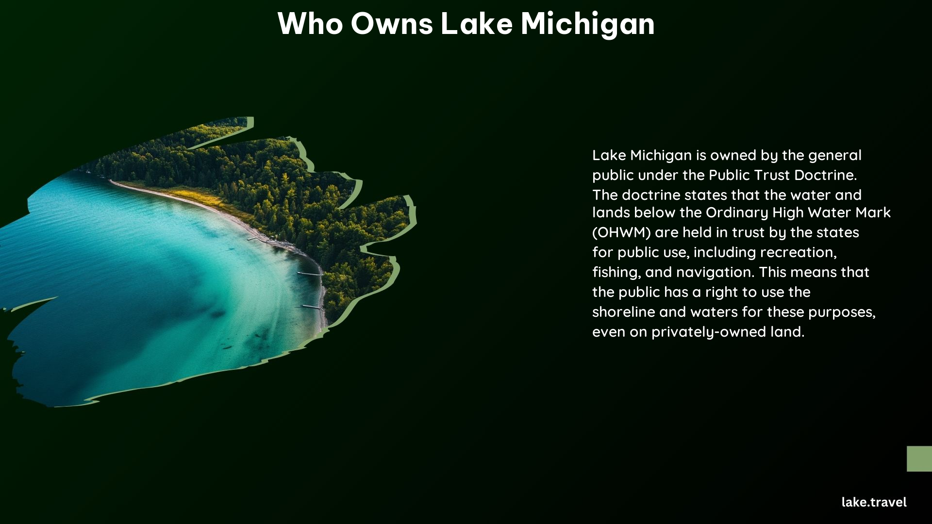 Who Owns Lake Michigan