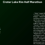 crater lake rim half marathon