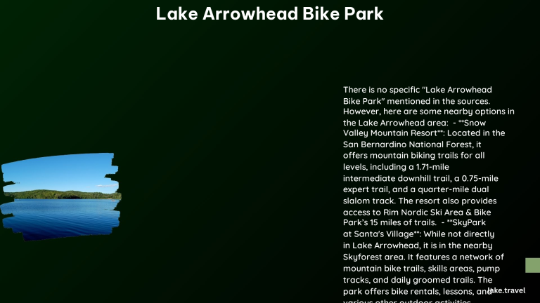 lake arrowhead bike park