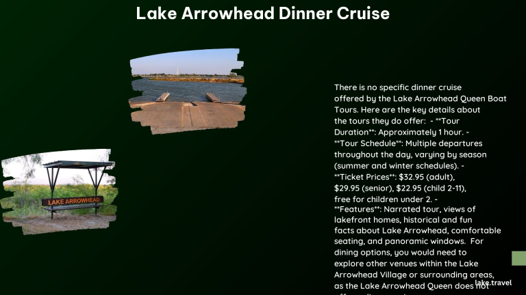 lake arrowhead dinner cruise