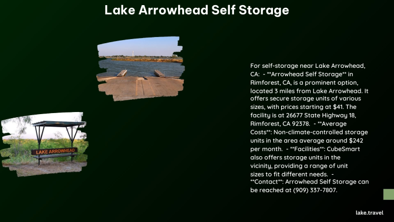 lake arrowhead self storage