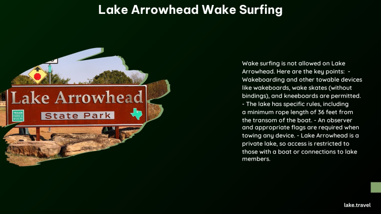 lake arrowhead wake surfing