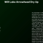 will lake arrowhead dry up